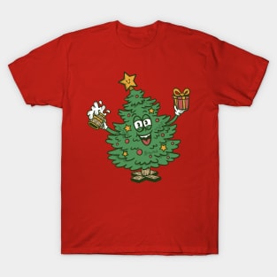 Christmas tree take beer T-Shirt